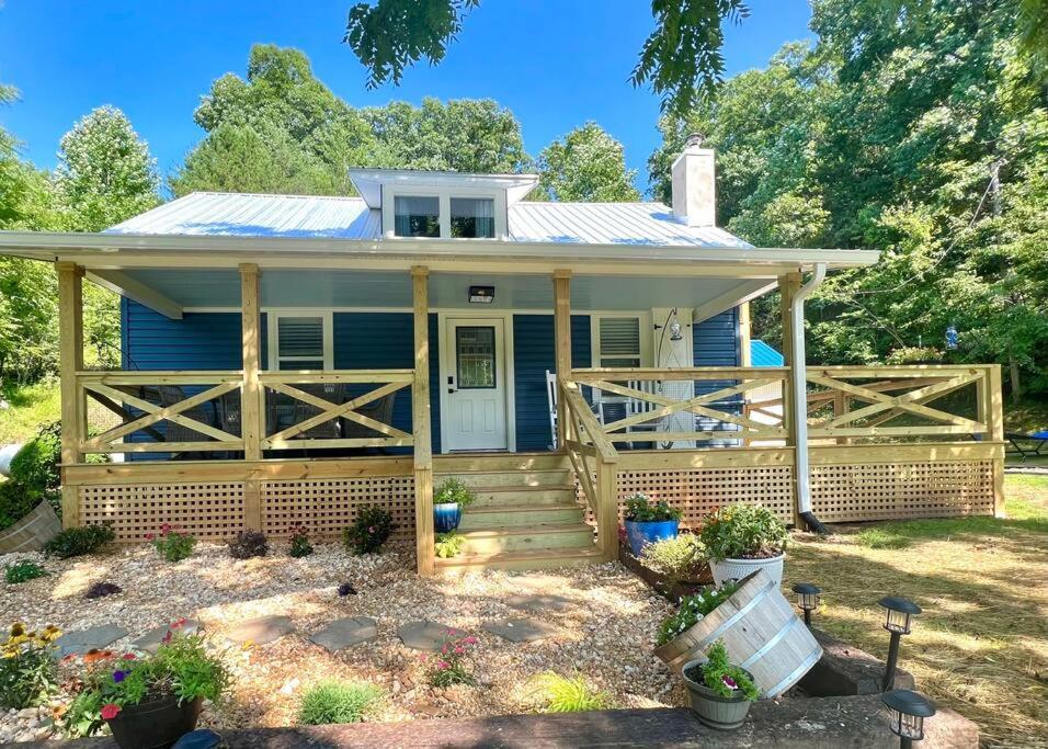 Riverside Relaxer W/Hot Tub+Fire Pit +Wifi & View Franklin Exterior foto